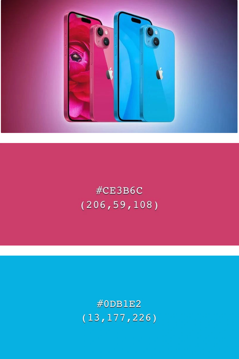 陇川苹果维修网点分享iPhone 15 系列手机有哪些配色 